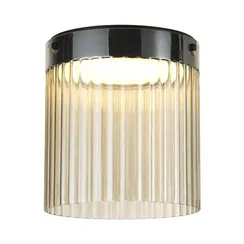 5047/20LC L-VISION ODL24 000 черный/светл.янтарный/металл/стекло Потолочный светильник LED 20W 4000К 2238Лм PILLARI
