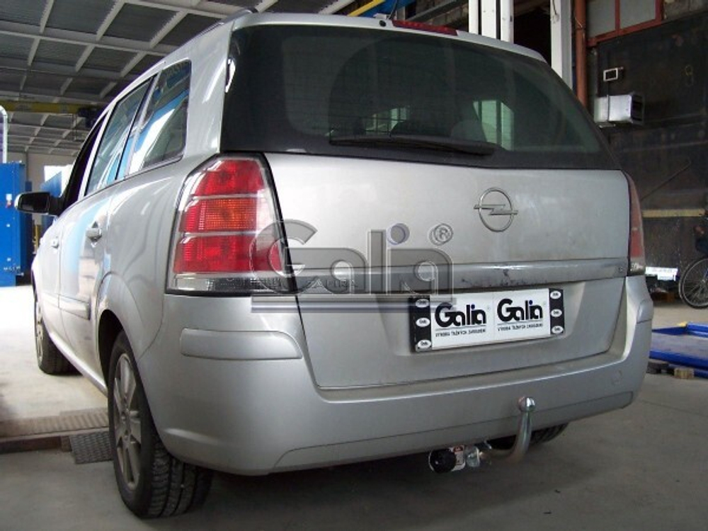 Фаркоп оцинкованный Galia O052A для Opel Zafira 2005-2012(паспорт и сертификат в комплекте)(без электрики)