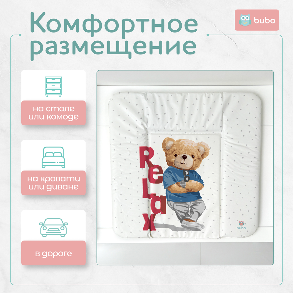 Матрас для пеленания BUBO BABY "SKY" 75x72 сантиметра