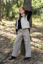 Жилет для девочек Кейт ваниль