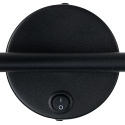 Citilux SAT CL505621 Спот поворотный с выключателем Чёрный+Золото