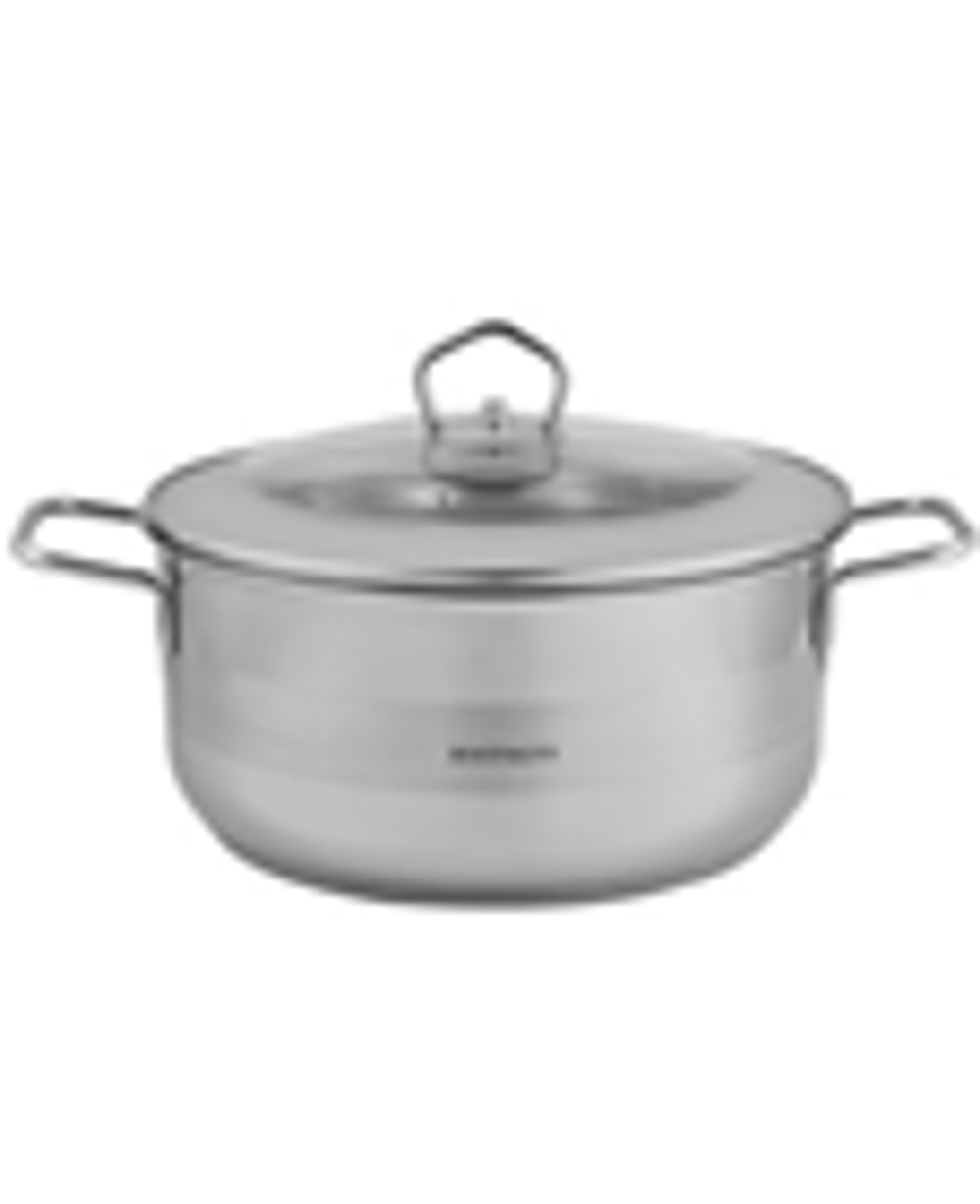 НМ 5322 кастрюля нерж. сталь, 3-х сл. капс. дно 3.5л. (4 шт.)