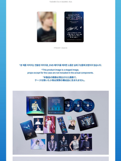 видео SHINee - PERFECT ILLUMINATION : SHINEE'S BACK WORLD VI DVD TAEMIN Version