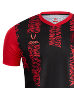 Футболка игровая JOGEL AMKAL PerFormDRY Jersey, черный/красный