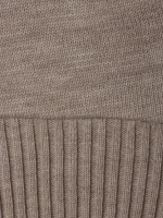 Капор женский вязаный бежевый