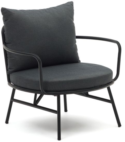 Bramant Кресло из стали с черной отделкой La Forma Испания 