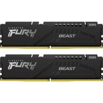Оперативная память KINGSTON FURY Beast DDR5 64GB 5600MHz CL40 KF556C40BBK2-64