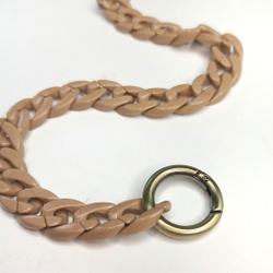 Ручка цепь пластиковая Карамель