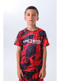 Детский спортивный костюм шорты и футболка для тренировок