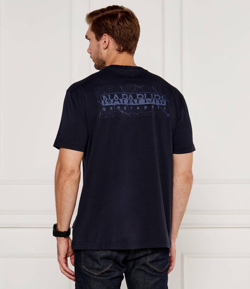 Футболка S-ALBULA Napapijri - темно-синий(NP0A4I34)