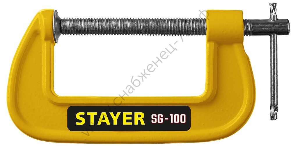 STAYER SG-100 100 мм, Чугунная струбцина G (3215-100)