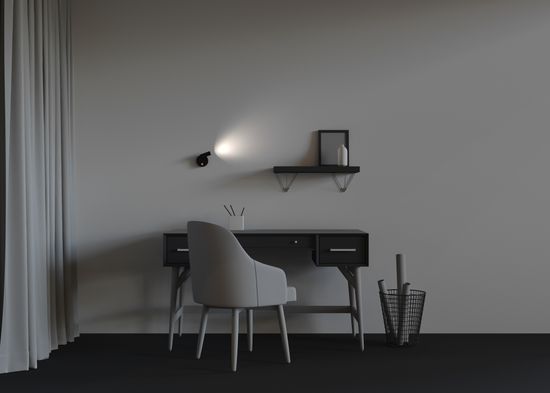 Настенный светильник (бра) Technical C079WL-L3B3K