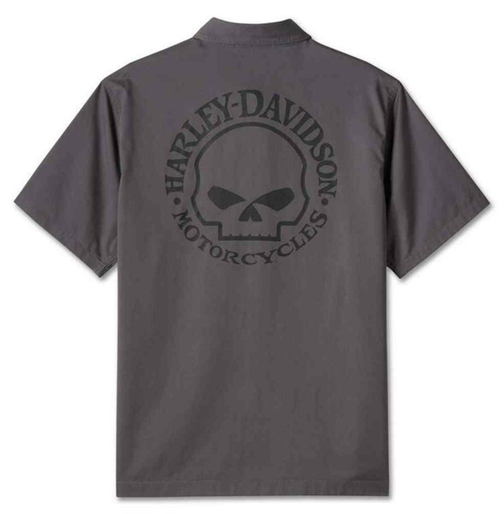 Рубашка Willie G Skull Shirt Harley-Davidson