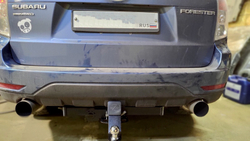 Фаркоп с элект. Smart, на Subaru Forester FA 0210-E (с 2007 по 2013 г.в.) (паспорт и сертификат в комплекте) Бизон