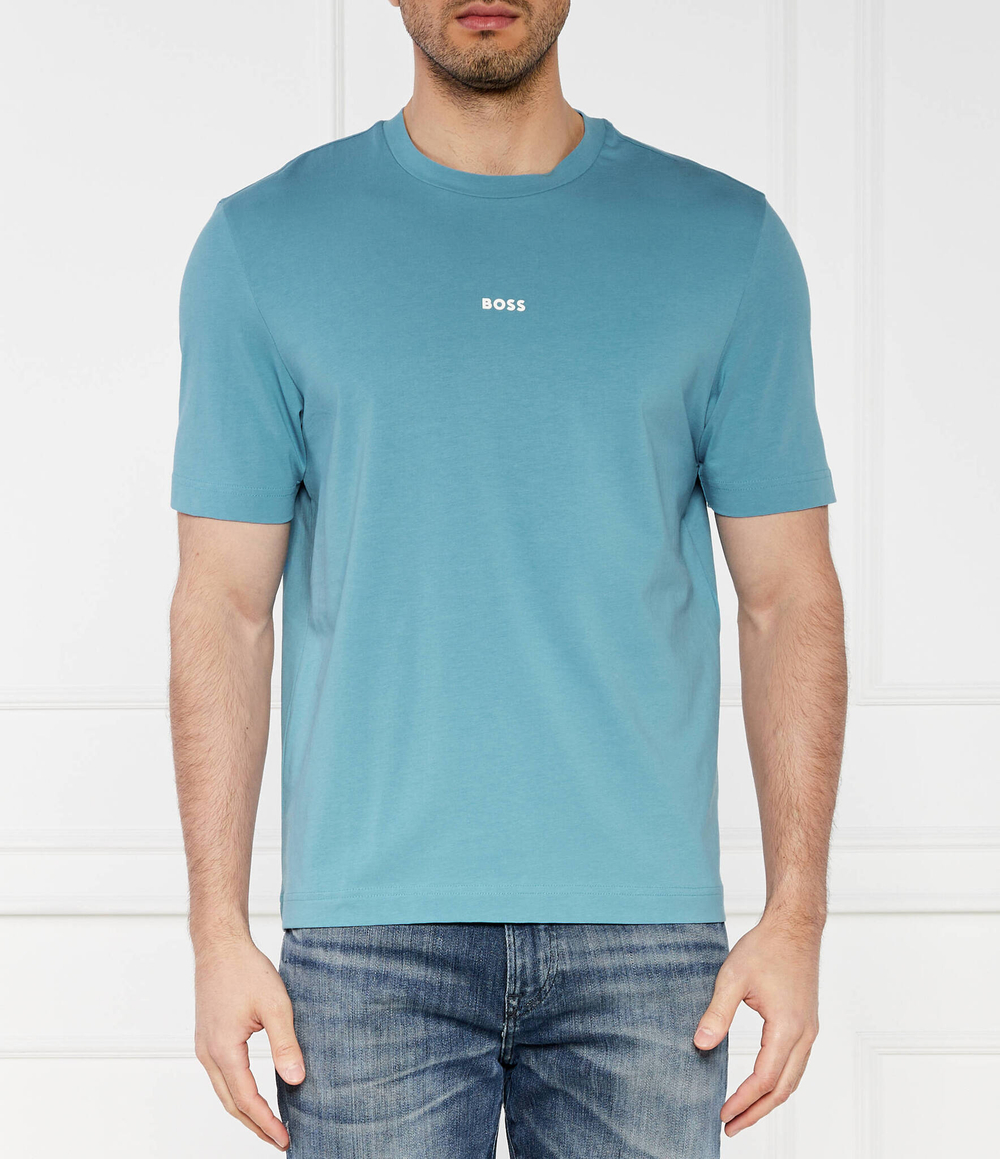 Футболка BOSS ORANGE - морской(50473278)