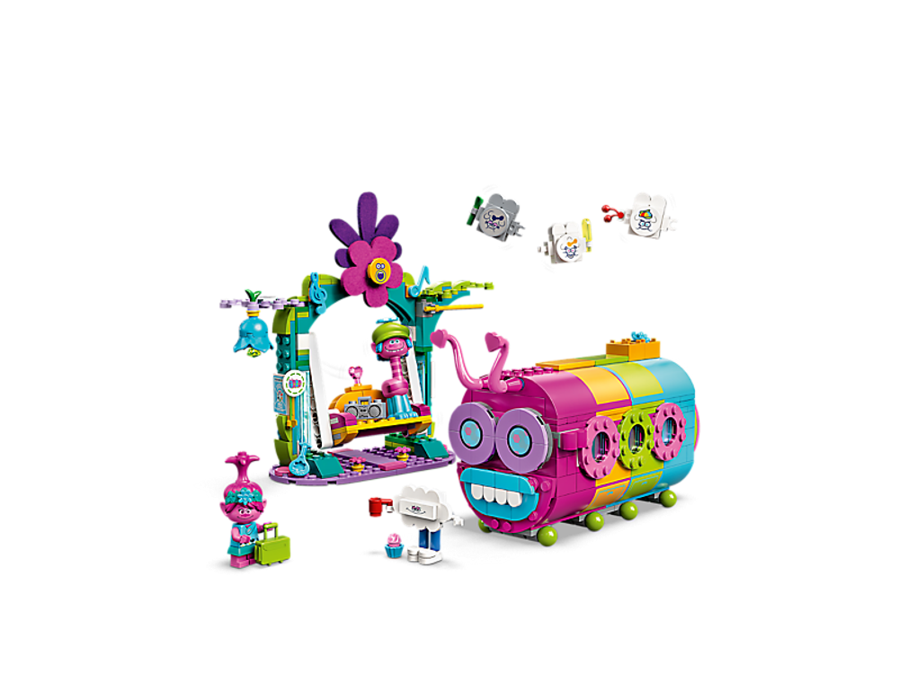 LEGO Trolls: Радужный автобус троллей 41256 — Rainbow Caterbus — Лего Троллз Тролли