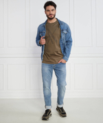 Футболка Armani Exchange - коричневый(6RZTLK ZJ9AZ)