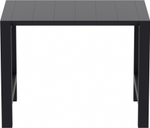 Стол пластиковый барный раздвижной Siesta Contract Vegas Bar, черный