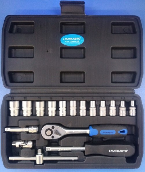 Набор инструментов (17 предм.) 6-гр (МАЯКАВТО)