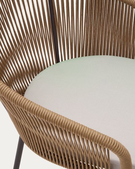 Веревочный стул Yanet бежевого цвета La Forma Испания
