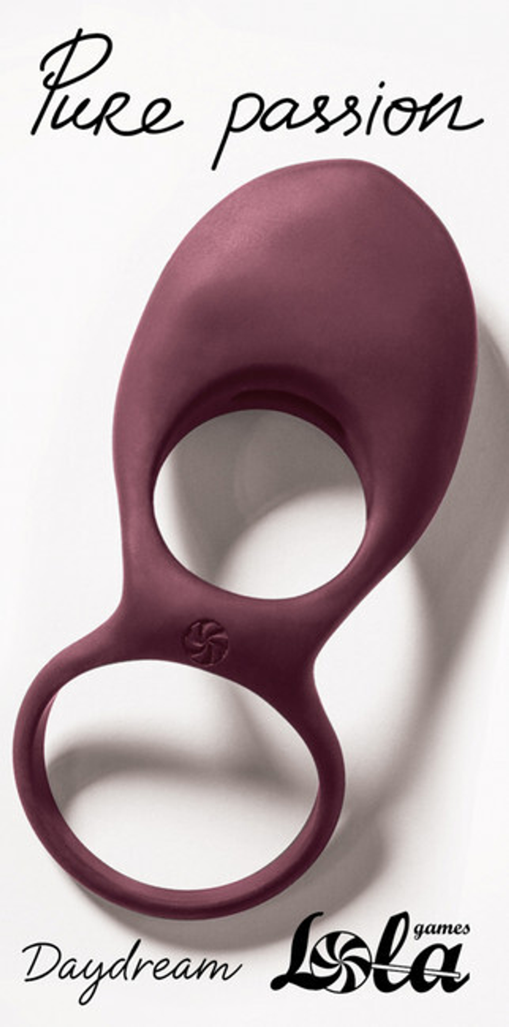Эрекционное виброкольцо Pure Passion Daydream Wine Red (Цвет: красный)