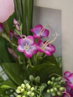 Панно на стену для интерьера "Окно с цветами"