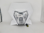 Фара с щитком эндуро KTM 2024 Otom белая