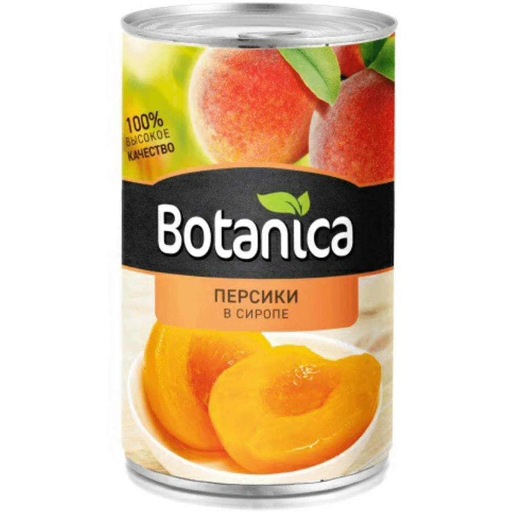Персики половинки Botanica 410 гр