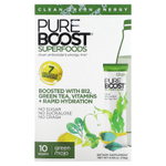 Pureboost, Superfoods, чистая энергетическая смесь с антиоксидантами, зеленый моджо, 10 пакетиков (11,5 г (0,41 унции))