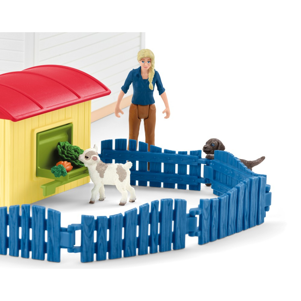 Schleich Farm World - Отель для животных с аксессуарами 42607