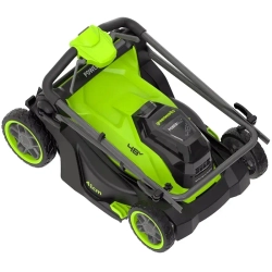 Аккумуляторная газонокосилка Greenworks GD24X2LM411 (без АКБ и ЗУ) 2520907