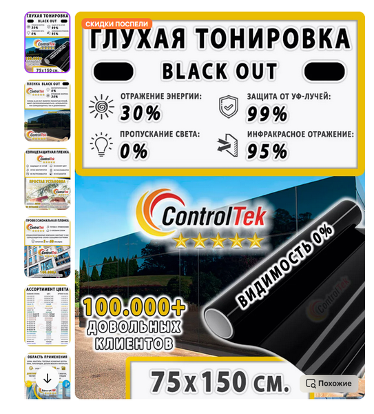 Популярные защитные и архитектурные пленки, сентябрь 2025
