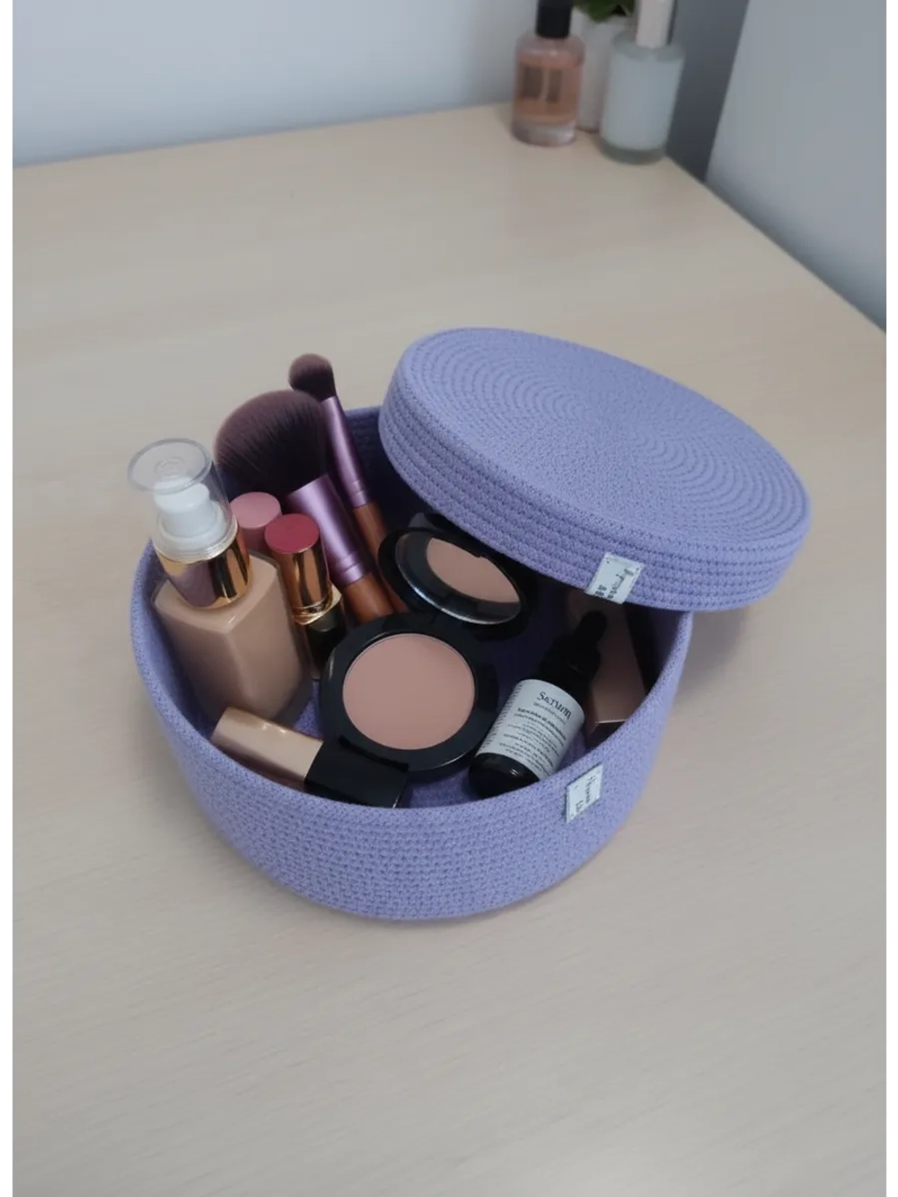 Корзина плетеная для хранения