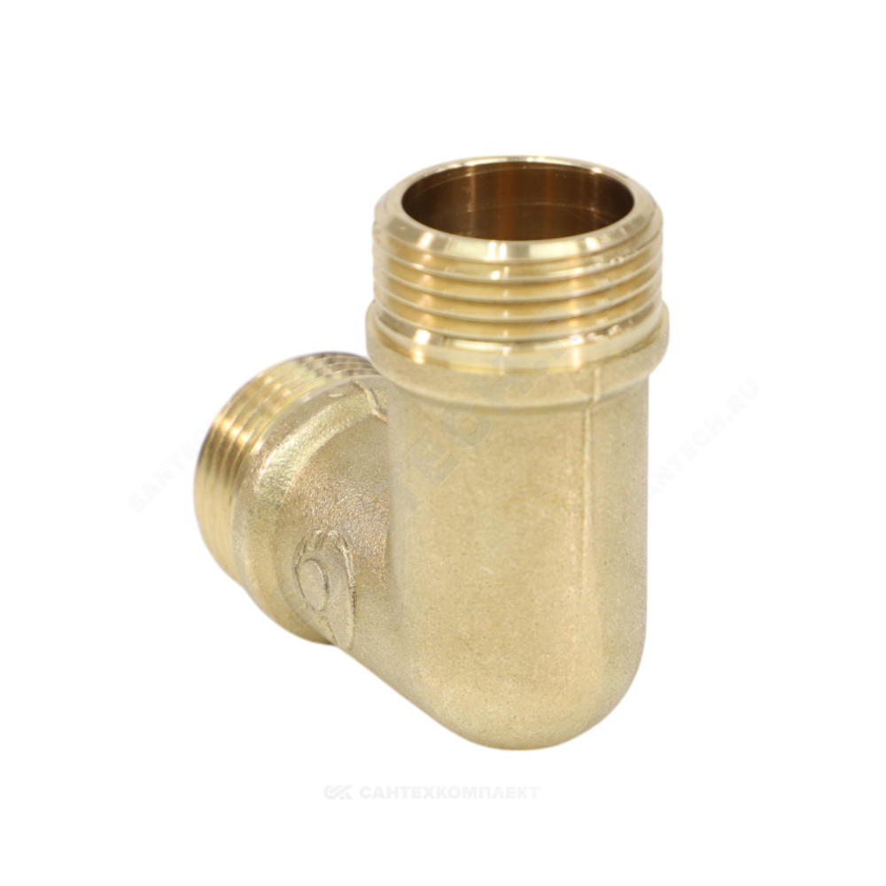 Угольник латунь Ду 15 (1/2") НР/НР VALFEX VF.093.L.012