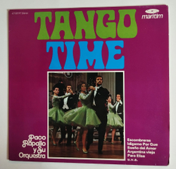 Винтажная виниловая пластинка LP Paco Rapallo Y Su Orquestra Tango Time (Germany 1980)