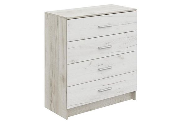 ГАРМОНИЯ КМ 601 комод (Крафт)фасад ДУБ КРАФТ БЕЛЫЙ/корпус ДУБ КРАФТ СЕРЫЙ