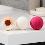 Набор из 3 солевых бомбочек «Мороженое для ванны»