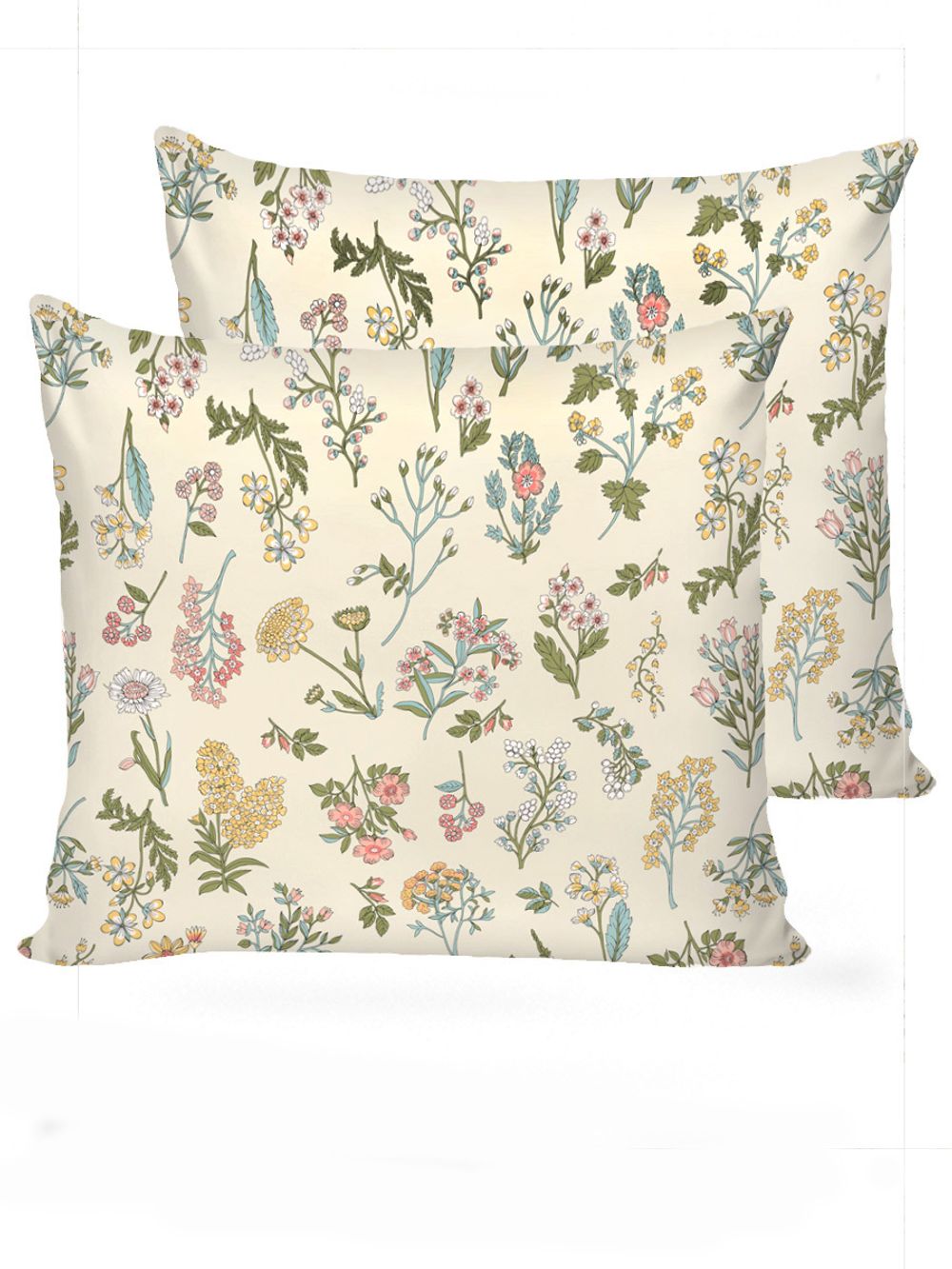 Наволочка комплект 2шт сатин Milky Garden "Botany" 70x70 см