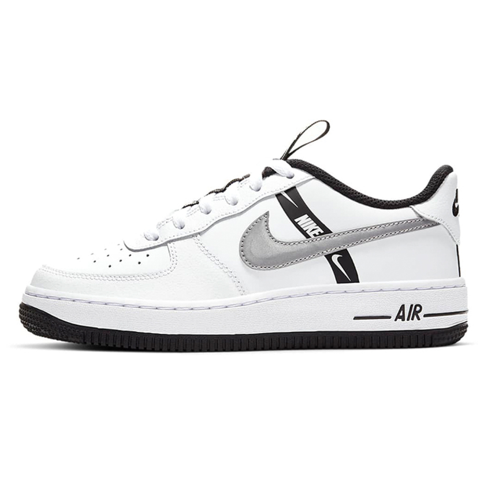 Кроссовки Nike Air Force 1 Low LV8 KSA GS Worldwide Pack - White Reflect Silver