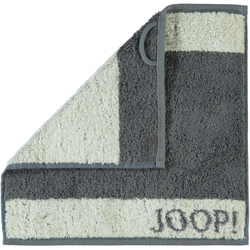 Элитное полотенце махровое Imperial Doubleface 1638 серое от Joop! - Cawo Германия