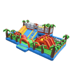 Надувной батут "Зоомир"