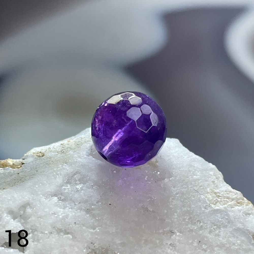 59438 Аметист АА Бусина 10мм огр-52