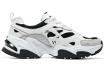 Skechers Stamina v2 mecha shoes second-generation trend all-match low-cut casual daddy shoes women's white and black