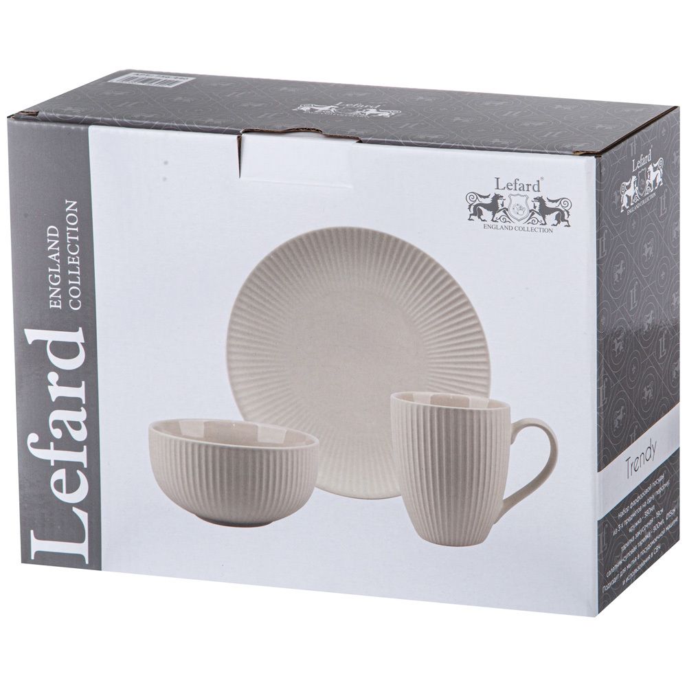 НАБОР ПОСУДЫ LEFARD 3 ПРЕДМЕТА "TRENDY"