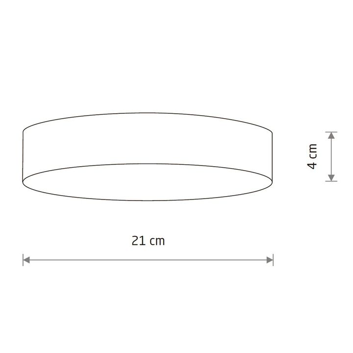 Потолочный cветильник Nowodvorski Lid Round Led White 10413