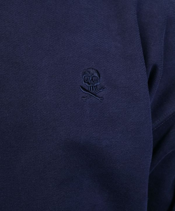 Худи Logo темно-синий - фото 4