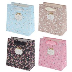 GAEM Пакет подарочный XS (бумага 230г/м2, блок микс 12шт), L14 W8 H15 см, 4в.