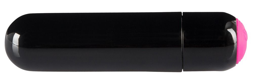 Черная перезаряжаемая вибропуля Rechargeable Vibrobullet - 9 см. (Цвет: черный)