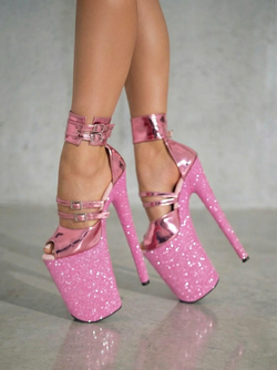 DIANA. Босоножки четверки. Лак - SHDS-031-4-lak-pink-sale35_067