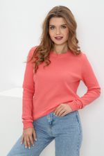 Джемпер женский Лонг-3 Виотекс КОРАЛЛОВЫЙ